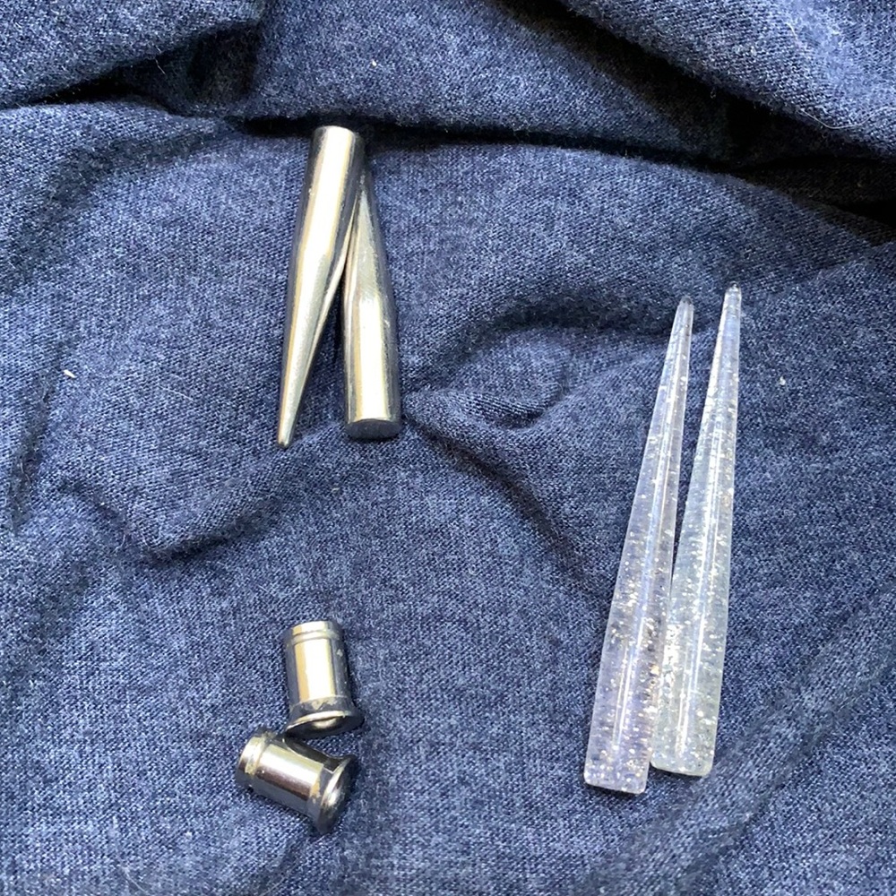 2g Stainless and Acrylic Tapers and Tunnels